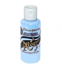 Decoupage Stamperia Allegro-Acrylic Paint -Azzurrobaby  (Light Baby Blue ) 59ml