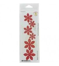 Die-Poinsettia Strip