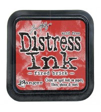 Ink-Mini Distress Ink Pads- Fired Brick