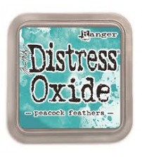 Ink-Distress Oxide Pads- Peacock Feathers