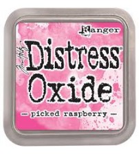 Ink-Distress Oxide Pads- Picked Raspberry