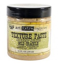 Prima - Medium & Paste - Texture Paste - Gold Crackle