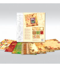 URSUS - Autumn - Glitter Scrapbook Paper
