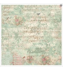 Decoupage Stamperia - Rice Paper - Sweet Christmas Music & Sparrow - 50x50cms