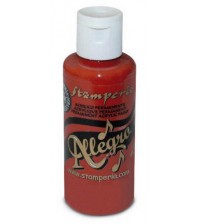 Decoupage Stamperia Allegro - Acrylic Paint -Coral Red 59ml