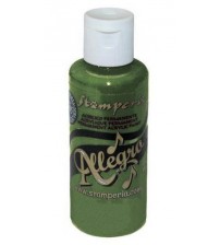 Decoupage Stamperia Allegro-Acrylic Paint - Lawn Green 59ml