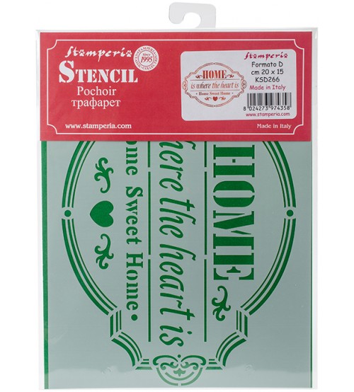 Stamperia Stencils - KSD266 - 15x20cm