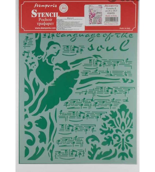 Stamperia Stencils - KSG416 - 21x29.7cm