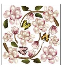 Sospeso Printed Plastic Sheet-Magnolia (STS4-10)